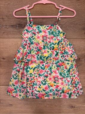 Janie and Jack Baby Floral Dress - 6 to 12 months
